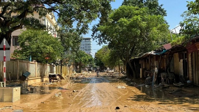Người dân Thái Nguyên thiệt hại nặng sau trận ngập lụt lịch sử - Ảnh 1.