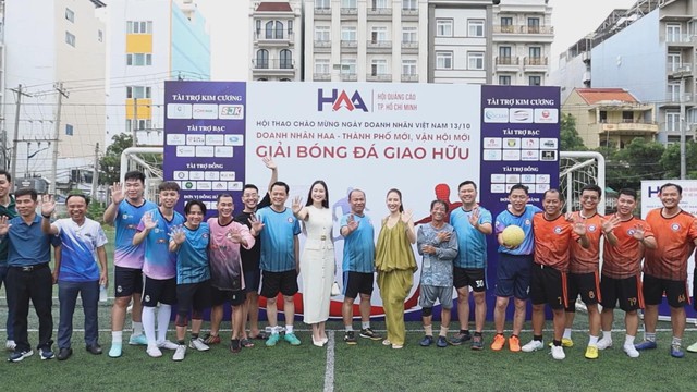 Hội thao HAA 2025: Gắn kết doanh nhân mừng Ngày Doanh nhân Việt Nam - Ảnh 1.