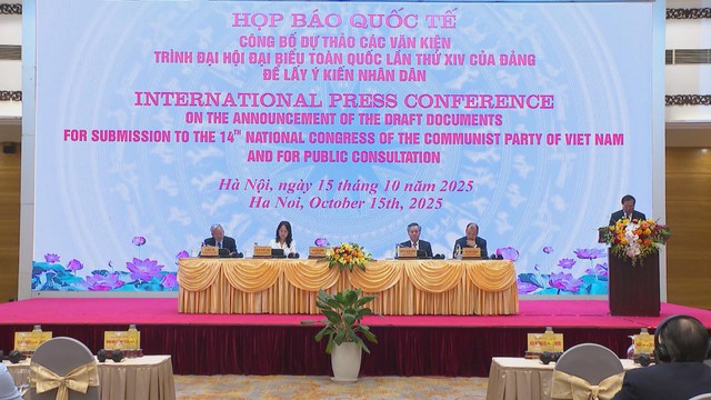 Công bố dự thảo các Văn kiện Đại hội XIV để lấy ý kiến Nhân dân trong một tháng - Ảnh 1.