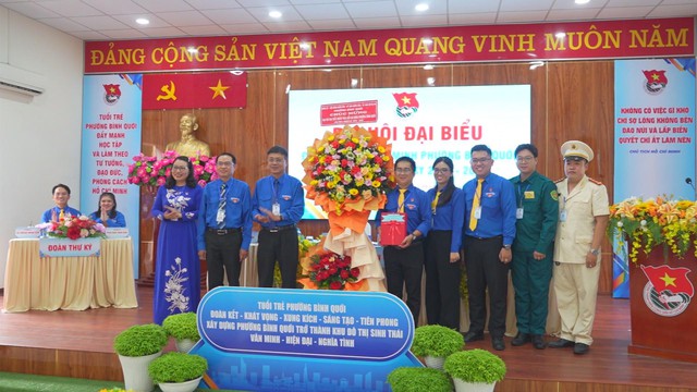 Đại hội Đại biểu Đoàn TNCS Hồ Chí Minh phường Bình Quới lần thứ I, nhiệm kỳ 2025 - 2030 - Ảnh 4.