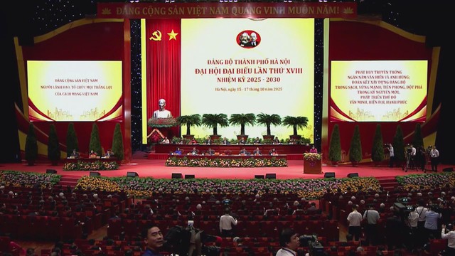 Đại hội Đảng bộ Hà Nội lần thứ XVIII: Kiến tạo Thủ đô hiện đại, văn minh và bền vững - Ảnh 1.