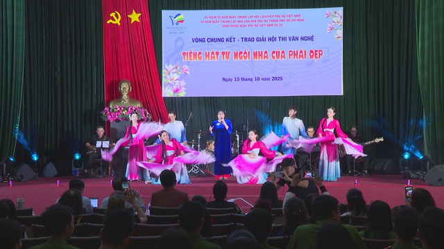 Hội thi Văn nghệ “Tiếng hát từ ngôi nhà của phái đẹp” 2025 tạo sân chơi kết nối - Ảnh 3.