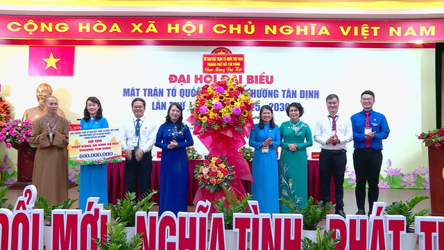 Đại hội Đại biểu Ủy ban MTTQ Việt Nam phường Tân Định nhiệm kỳ 2025 - 2030 - Ảnh 4.