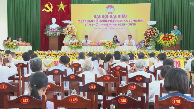 Đại hội Đại biểu MTTQ Việt nam xã Long Hải lần thứ I, nhiệm kỳ 2025 - 20230 - Ảnh 1.