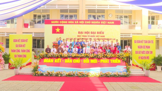 Đại hội đại biểu Mặt trận Tổ quốc phường Cát Lái và các tổ chức chính trị - xã hội lần thứ nhất, nhiệm kỳ 2025 - 2030 - Ảnh 3.