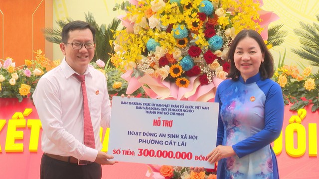 Đại hội đại biểu Mặt trận Tổ quốc phường Cát Lái và các tổ chức chính trị - xã hội lần thứ nhất, nhiệm kỳ 2025 - 2030 - Ảnh 4.