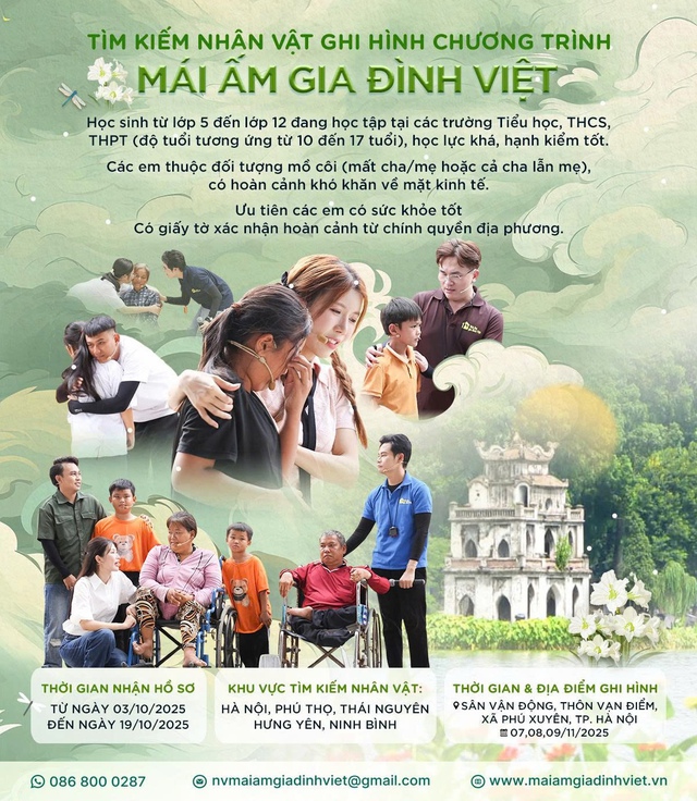 "Mái ấm gia đình Việt" lần đầu đến Hà Nội - Ảnh 2.