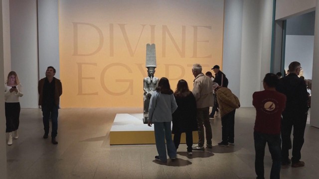 Triển lãm “Divine Egypt”: Cánh cửa bước vào thế giới đầy huyền bí - Ảnh 1.