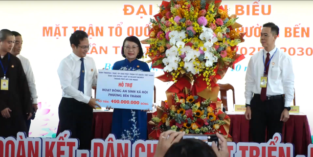Phường Bến Thành: Tổ chức Đại hội Đại biểu MTTQ Việt Nam lần thứ I, nhiệm kỳ 2025 - 2030 - Ảnh 3.