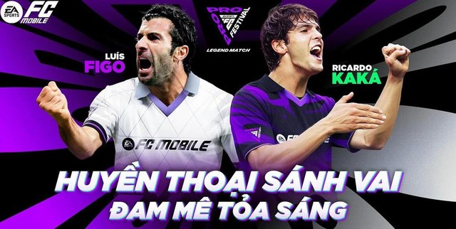 Kaka và Figo sẽ đến Việt Nam cùng sự kiện Esports FC PRO FESTIVAL 2025 - Ảnh 1.