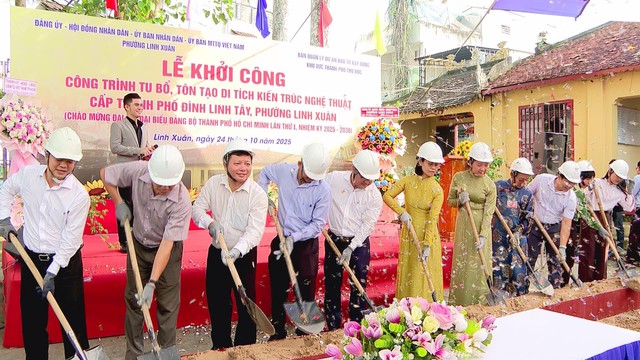 Lễ khởi công tu bổ, tôn tạo di tích Đình Linh Tây, TP.HCM - Ảnh 2.