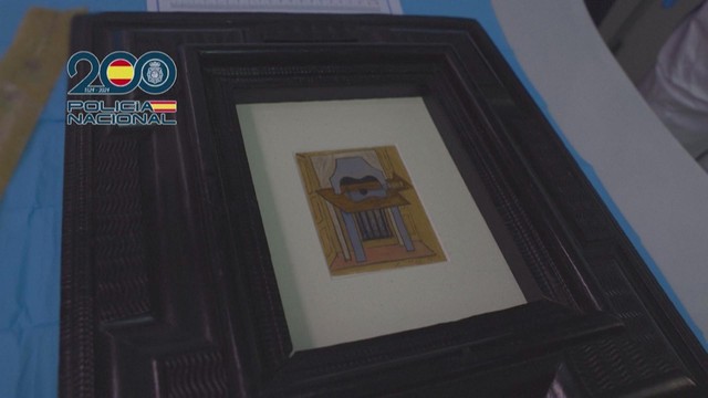 Tìm thấy bức tranh của Picasso sau nhiều ngày mất tích- Ảnh 5. Tìm thấy bức tranh của Picasso sau nhiều ngày mất tích- Ảnh 5.
