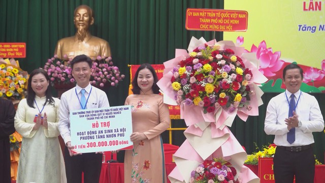 Tổ chức Đại hội Đại biểu MTTQ Việt Nam lần thứ I, nhiệm kỳ 2025 - 2030 tại phường Tăng Nhơn Phú - Ảnh 3.