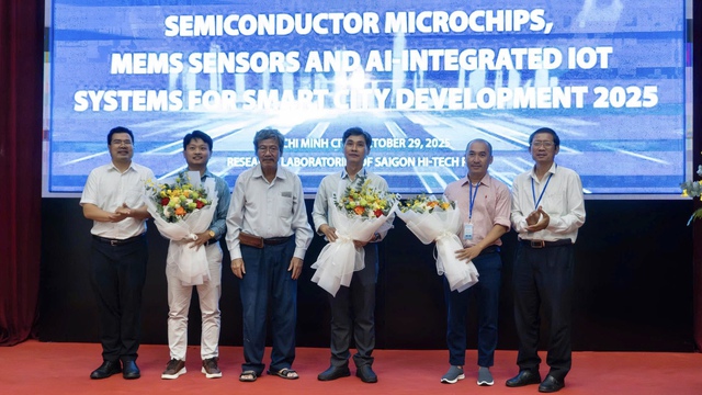 Hội thảo quốc tế về vi mạch bán dẫn, cảm biến MEMS và hệ thống AIoT hướng tới phát triển thành phố thông minh năm 2025 - Ảnh 6.