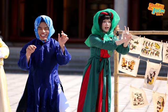 2 Ngày 1 Đêm - Mùa 4 - Tập 5: Ánh Sáng Aza hòa tan trong 1 nốt nhạc, phối hợp siêu đỉnh với Dương Lâm - Cris Phan. - Ảnh 1.