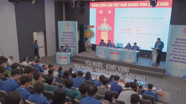 Đại hội các đoàn thể phường Xuân Hòa: Phát huy đoàn kết, đồng thuận xã hội - Ảnh 4.