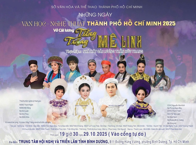 “Tiếng trống Mê Linh” trở lại sân khấu - Ảnh 1.