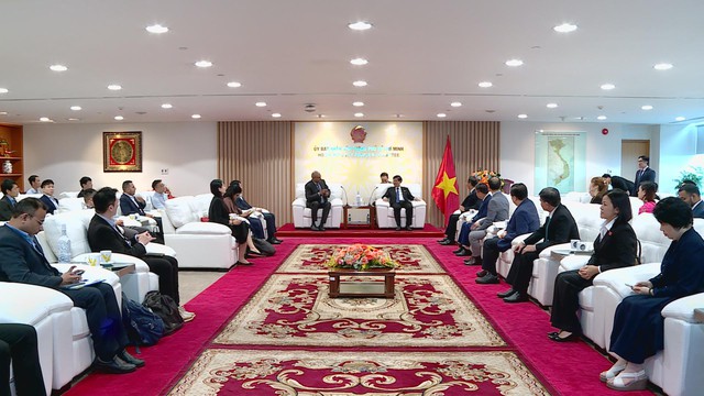 TP. Hồ Chí Minh tiếp Đoàn doanh nghiệp công nghệ cao Singapore- Ảnh 1.