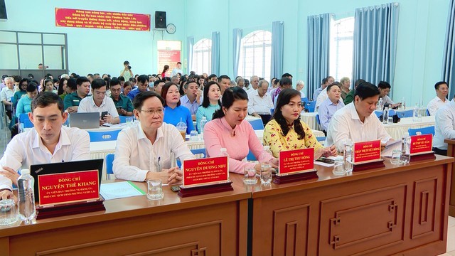 Phường Vườn Lài tổng kết thực hiện Nghị quyết số 18 về sắp xếp tổ chức bộ máy hệ thống chính trị - Ảnh 2.