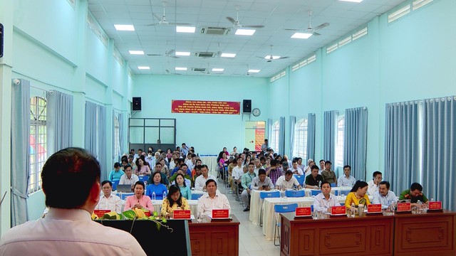 Phường Vườn Lài tổng kết thực hiện Nghị quyết số 18 về sắp xếp tổ chức bộ máy hệ thống chính trị - Ảnh 4.