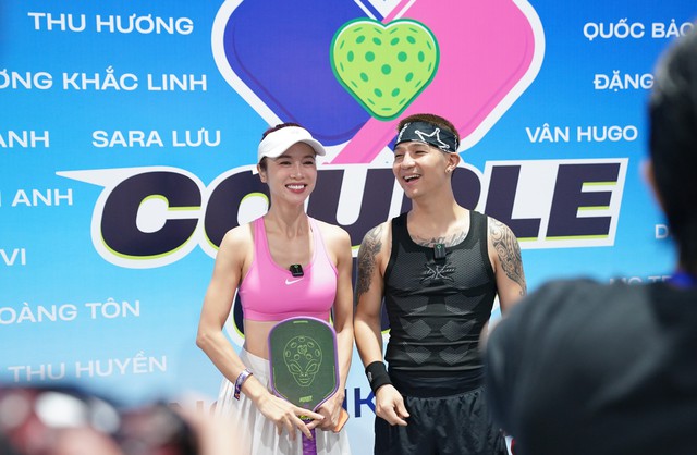 Giải đấu Pickleball Couple Cup 2025 – Sân chơi thể thao đầy sắc màu của các nghệ sĩ - Ảnh 2.
