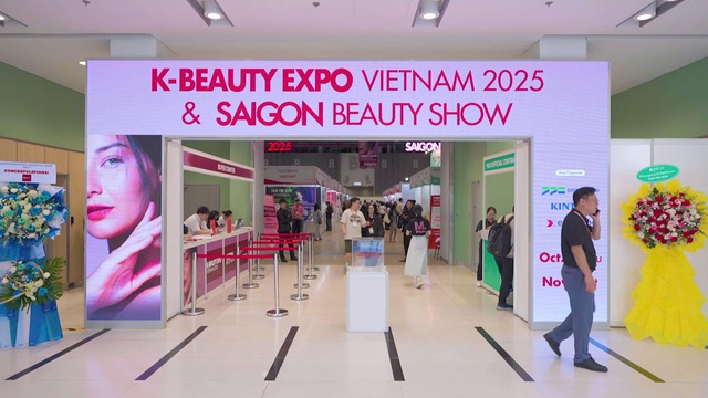 K-Beauty Expo Vietnam & Saigon Beauty Show 2025: Hơn 150 thương hiệu quốc tế hội tụ - Ảnh 1.
