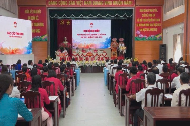 Xã Hồ Tràm: Đẩy mạnh ứng dụng công nghệ vào hoạt động của Mặt trận - Ảnh 1.