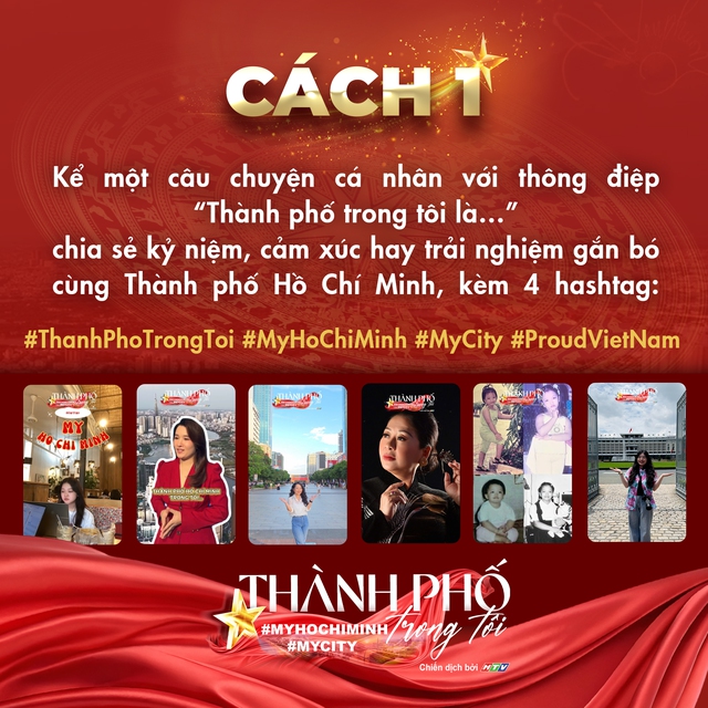 NewZgraphic: Các cách tham gia chiến dịch "Thành phố trong tôi - #MyHoChiMinh #MyCity"- Ảnh 1.