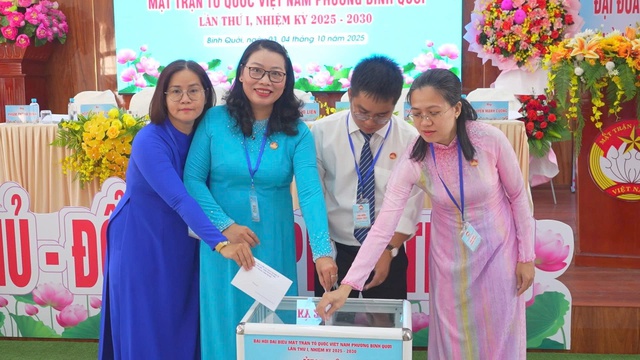 Đại hội đại biểu Mặt trận Tổ quốc Việt Nam phường Bình Quới lần thứ I, nhiệm kỳ 2025-2030 - Ảnh 3.