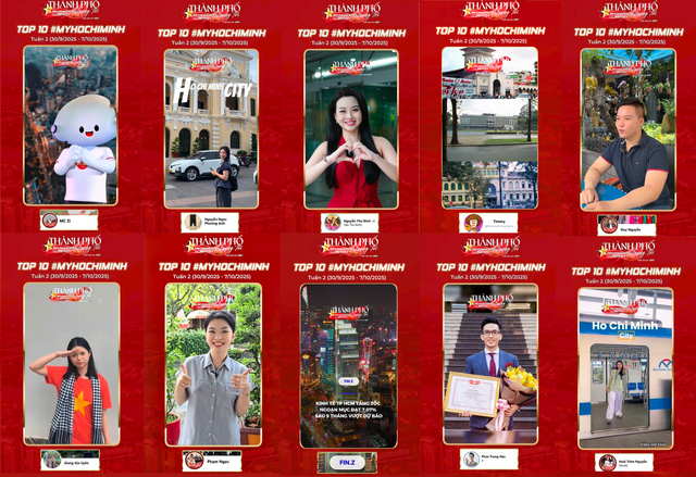 Công bố Top 10 video chiến dịch “Thành phố trong tôi - #MyHoChiMinh #MyCity” - Ảnh 1.
