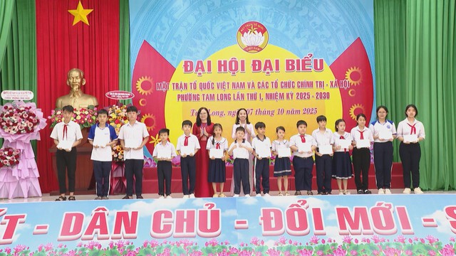 Tổ chức Đại hội đại biểu Mặt trận Tổ quốc Việt Nam phường Tam Long lần thứ 1, nhiệm kỳ 2025 – 2030 - Ảnh 3.