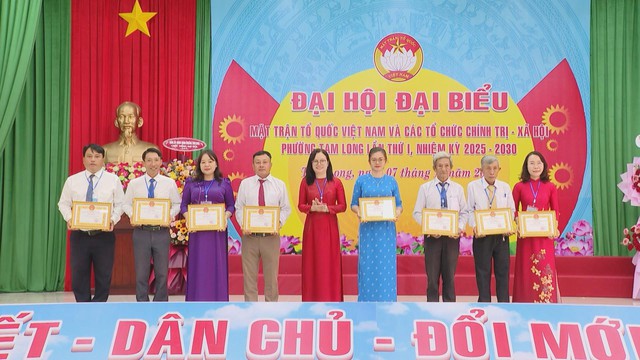 Tổ chức Đại hội đại biểu Mặt trận Tổ quốc Việt Nam phường Tam Long lần thứ 1, nhiệm kỳ 2025 – 2030 - Ảnh 4.