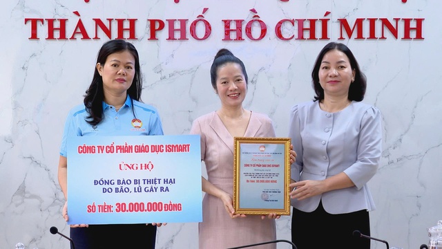 Chung tay hướng về đồng bào vùng bão lũ - Ảnh 3.