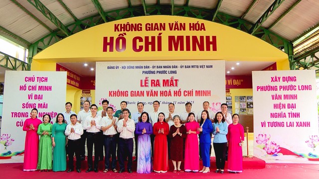 Phường Phước Long ra mắt Không gian Văn hóa Hồ Chí Minh - Ảnh 1.