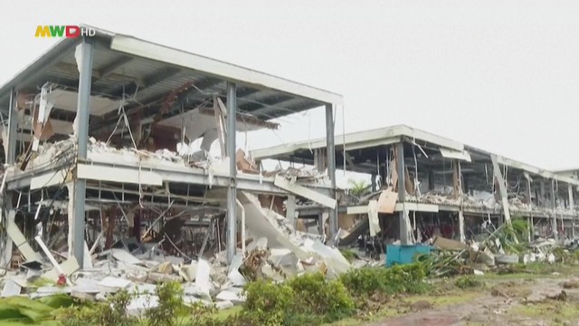 Video Myanmar đánh sập tòa nhà ổ lừa đảo - Ảnh 2.