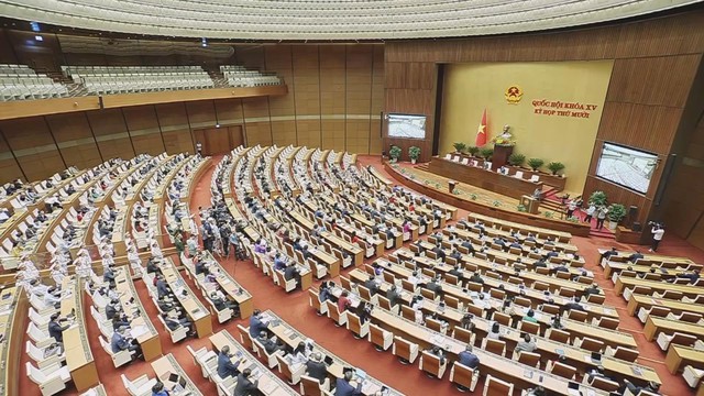 Quốc hội bầu ông Nguyễn Văn Quảng giữ chức Chánh án Tòa án nhân dân tối cao - Ảnh 1.