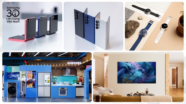 Samsung đánh dấu 30 năm đồng hành, kiến tạo cuộc sống tốt đẹp hơn cùng Việt Nam - Ảnh 2.