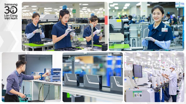 Samsung đánh dấu 30 năm đồng hành, kiến tạo cuộc sống tốt đẹp hơn cùng Việt Nam - Ảnh 3.