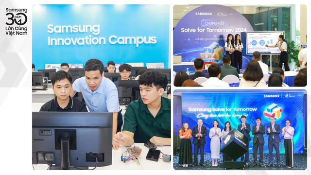 Samsung đánh dấu 30 năm đồng hành, kiến tạo cuộc sống tốt đẹp hơn cùng Việt Nam - Ảnh 4.