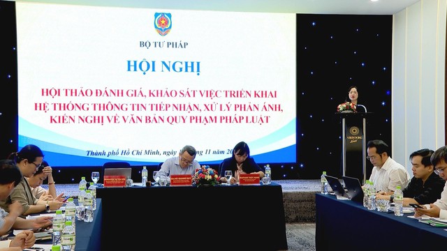 Nâng cao hiệu quả hệ thống tiếp nhận, xử lý phản ánh về văn bản pháp luật- Ảnh 1.