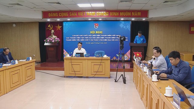 Thanh niên tiêu biểu góp ý vào dự thảo văn kiện Đại hội XIV của đảng - Ảnh 1.