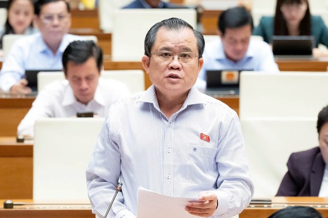 Quốc hội thảo luận ở hội trường về 2 dự thảo luật thuộc lĩnh vực tư pháp - Ảnh 8.