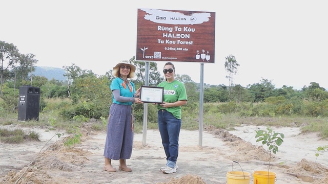 Haleon Việt Nam góp sức phủ xanh khu bảo tồn thiên nhiên Tà Cú - Ảnh 3.