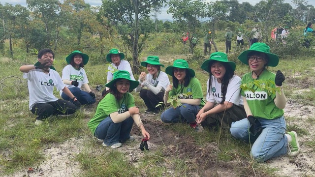 Haleon Việt Nam góp sức phủ xanh khu bảo tồn thiên nhiên Tà Cú - Ảnh 1.
