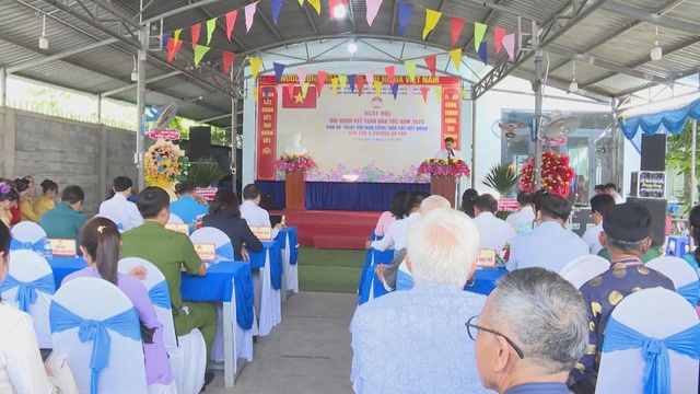 Khu phố 4 phường An Phú tổ chức Ngày hội Đại đoàn kết toàn dân tộc - Ảnh 1.