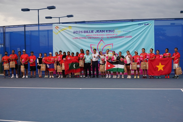 Việt Nam trụ hạng nhóm III Billie Jean King Cup Châu Á/Châu Đại Dương - Ảnh 1.