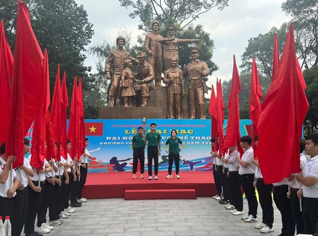 TP. Hồ Chí Minh: Khai mạc Đại hội Thể dục thể thao các phường, xã - Ảnh 2.