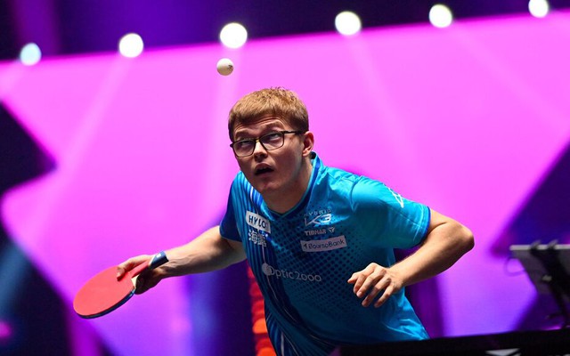 Alexis Lebrun vào bán kết Giải bóng bàn WTT Champions Montpellier - Ảnh 1.