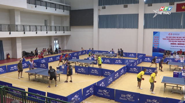 Bóng bàn khơi dậy hạnh phúc đến người cao tuổi - Ảnh 2.