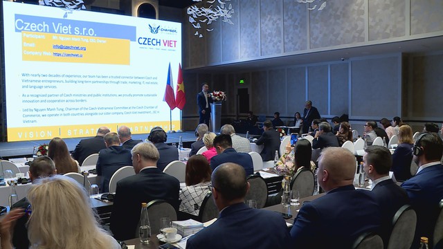 Gặp gỡ doanh nghiệp Séc và Việt Nam - Ảnh 1.